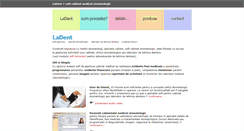 Desktop Screenshot of ladent.ro